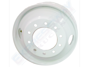 AutoMann Hub Pilot Steel White Wheel 2HH Product Image